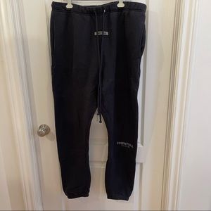 ESSENTIALS Unisex Navy Track Lounge Pants size Large